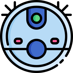 aspiradora robot icono