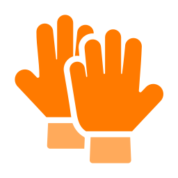 rękawiczki piłkarskie ikona