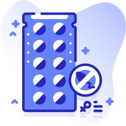 Contraceptive pills icon