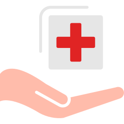 Medical support icon