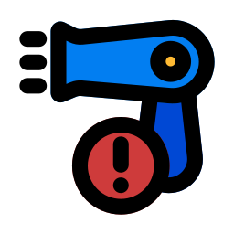 Hair dryer icon