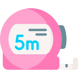 Measuring tape icon