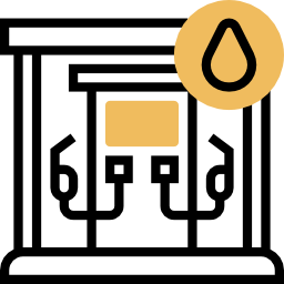 ガソリンスタンド icon