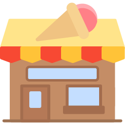 ice cream shop icono