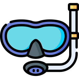 Diving mask icon