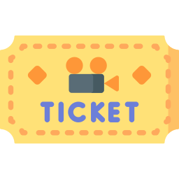 biglietto icona