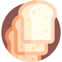 Flat bread icon