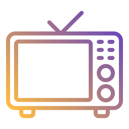 vintage tv icon
