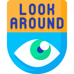 Look around icon