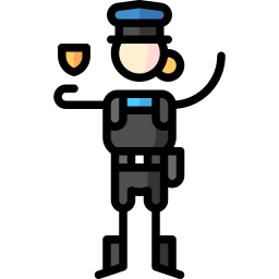 officier de police Icône