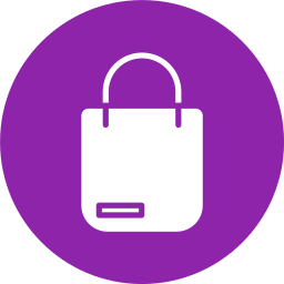 Shopping bag icon