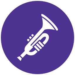trompetas icono