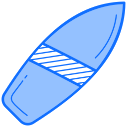 Surfing board icon