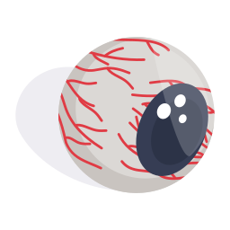 Eye ball icon