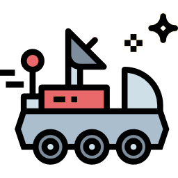 Moon rover icon