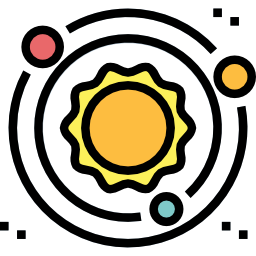 sistema solare icona