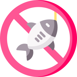 vietato pescare icona
