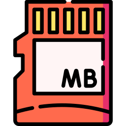 Cartão micro Ícone