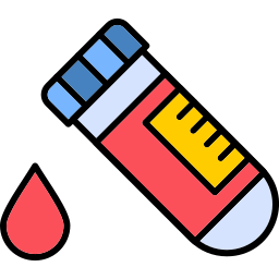 analisi del sangue icona