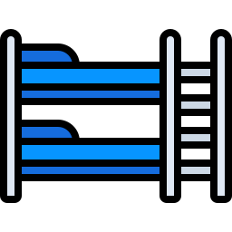 Двухъярусная кровать иконка