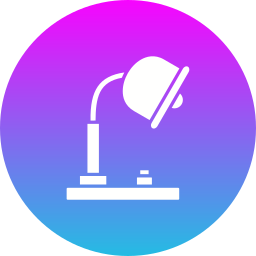 Table lamp icon