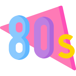 années 80 Icône