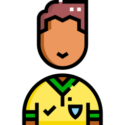 jugador de fútbol icono