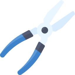 Needle nose pliers icon