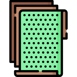 papel de lija icono