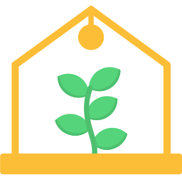 casa verde icona