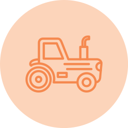 tracteur Icône