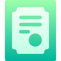 Certificate icon