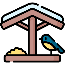 karmnik dla ptaków ikona
