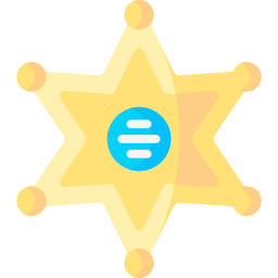 odznaka szeryfa ikona