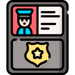 polizeiausweis icon