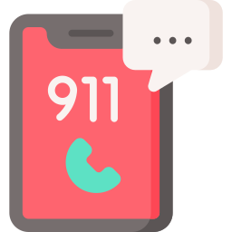911 bellen icoon