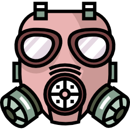 máscara de gás Ícone