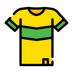 camisa de futebol Ícone