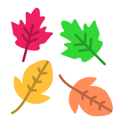 foglie cadenti icona