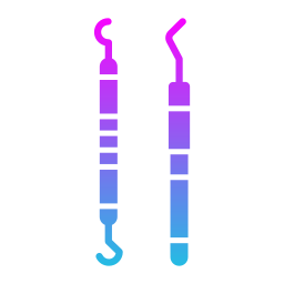 sonde dentaire Icône