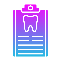 Historial dental icono