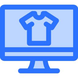 Online shopping icon