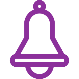 Notification bell icon