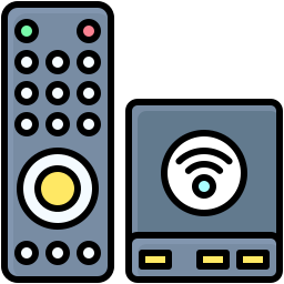 caja de televisión icono