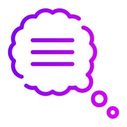 Speech bubble icon