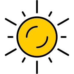 Sun icon