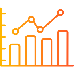 gráfico de barras icono