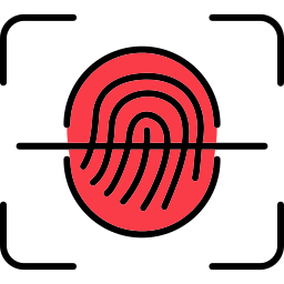 finger scan icon