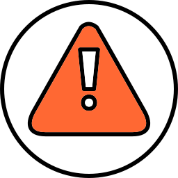 Alert symbol icon