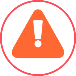 Alert symbol icon